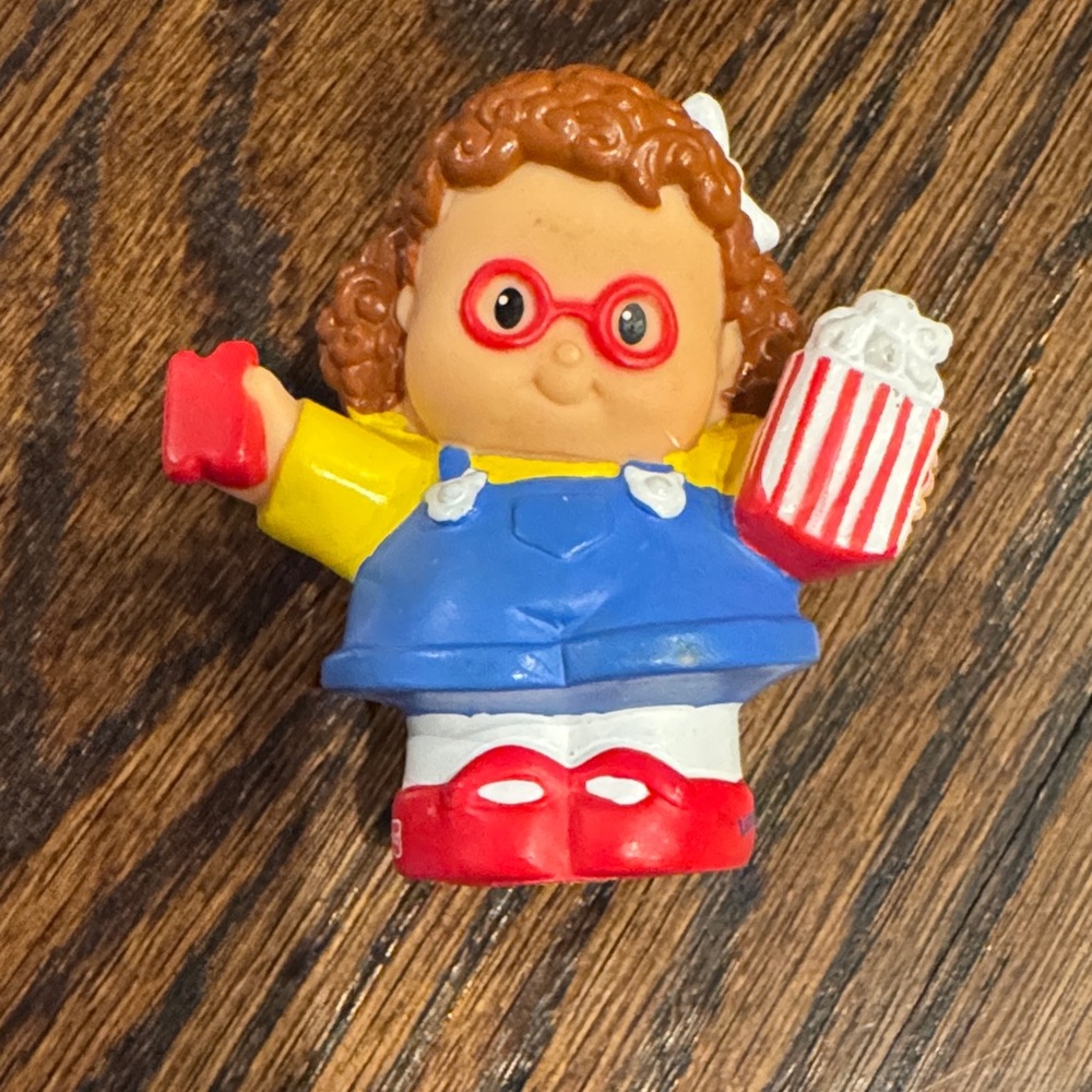 Fisher-Price Little People Toy Figure with Popcorn